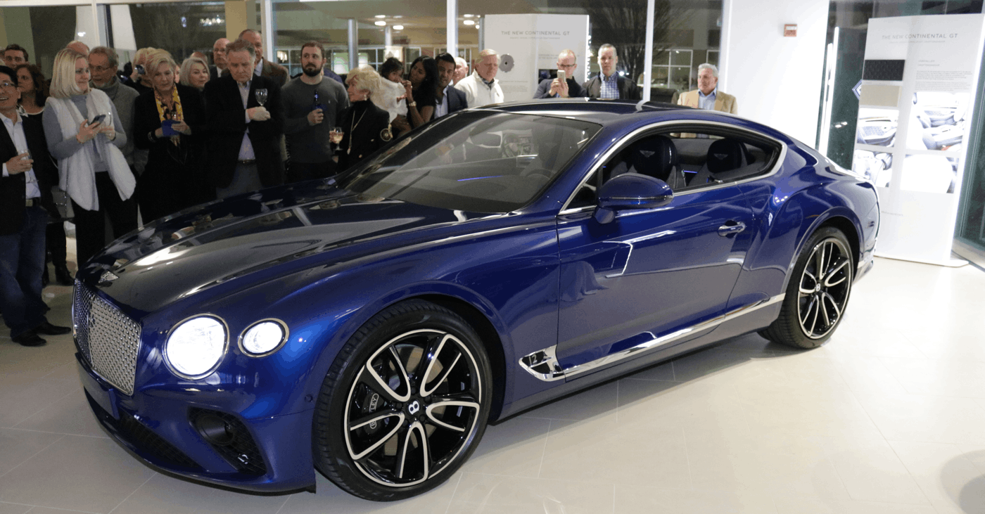 Bentley Continental GT Unveiling at STL Motorcars